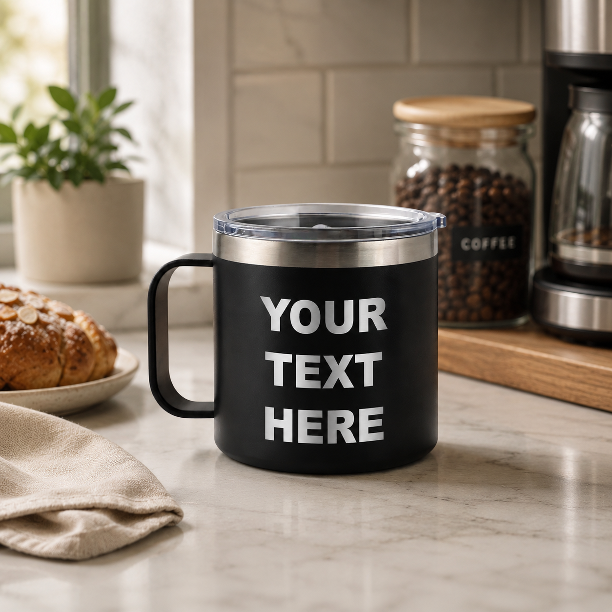 Gobelet personnalisé 14 oz avec anse