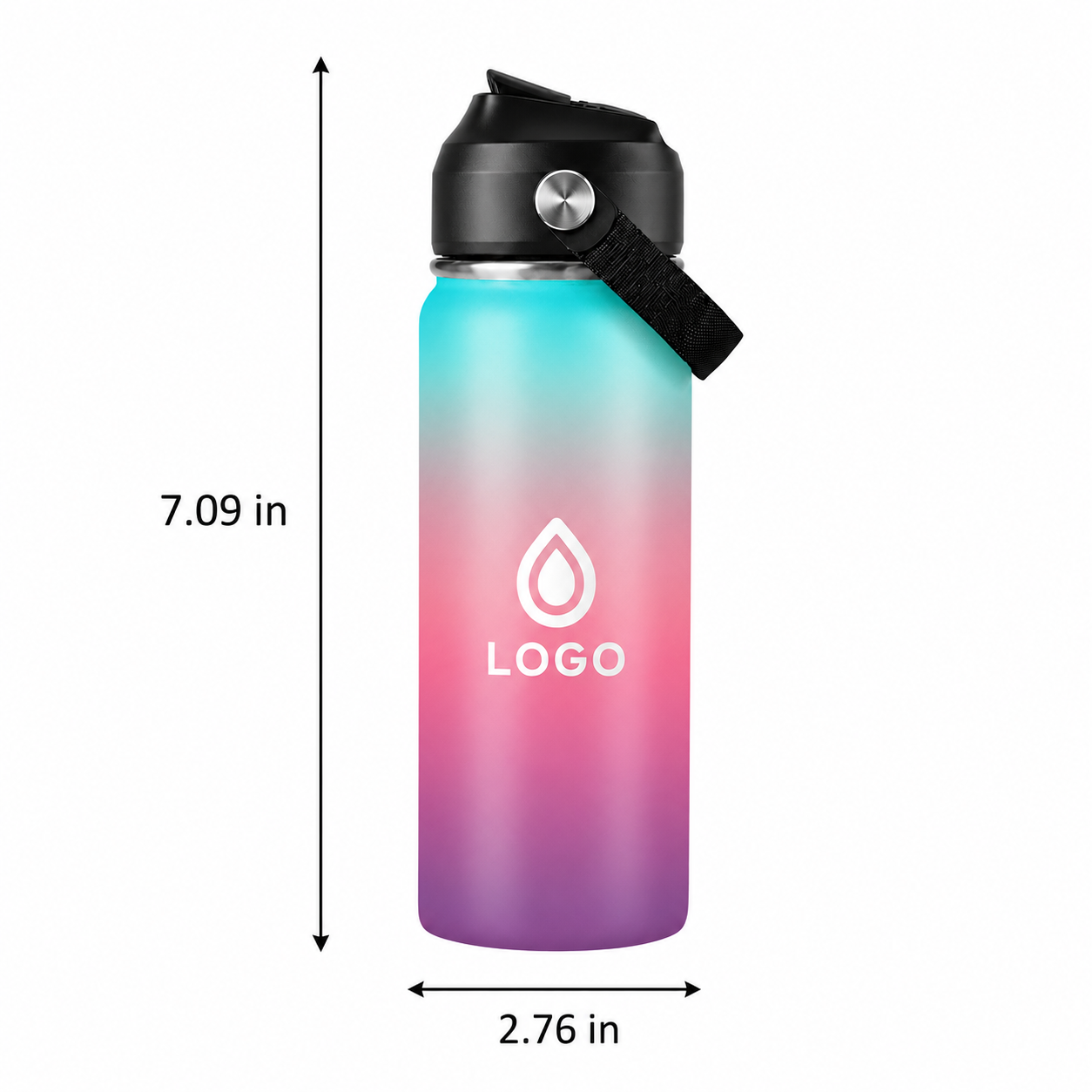 Personalisierter 18oz Edelstahlbecher