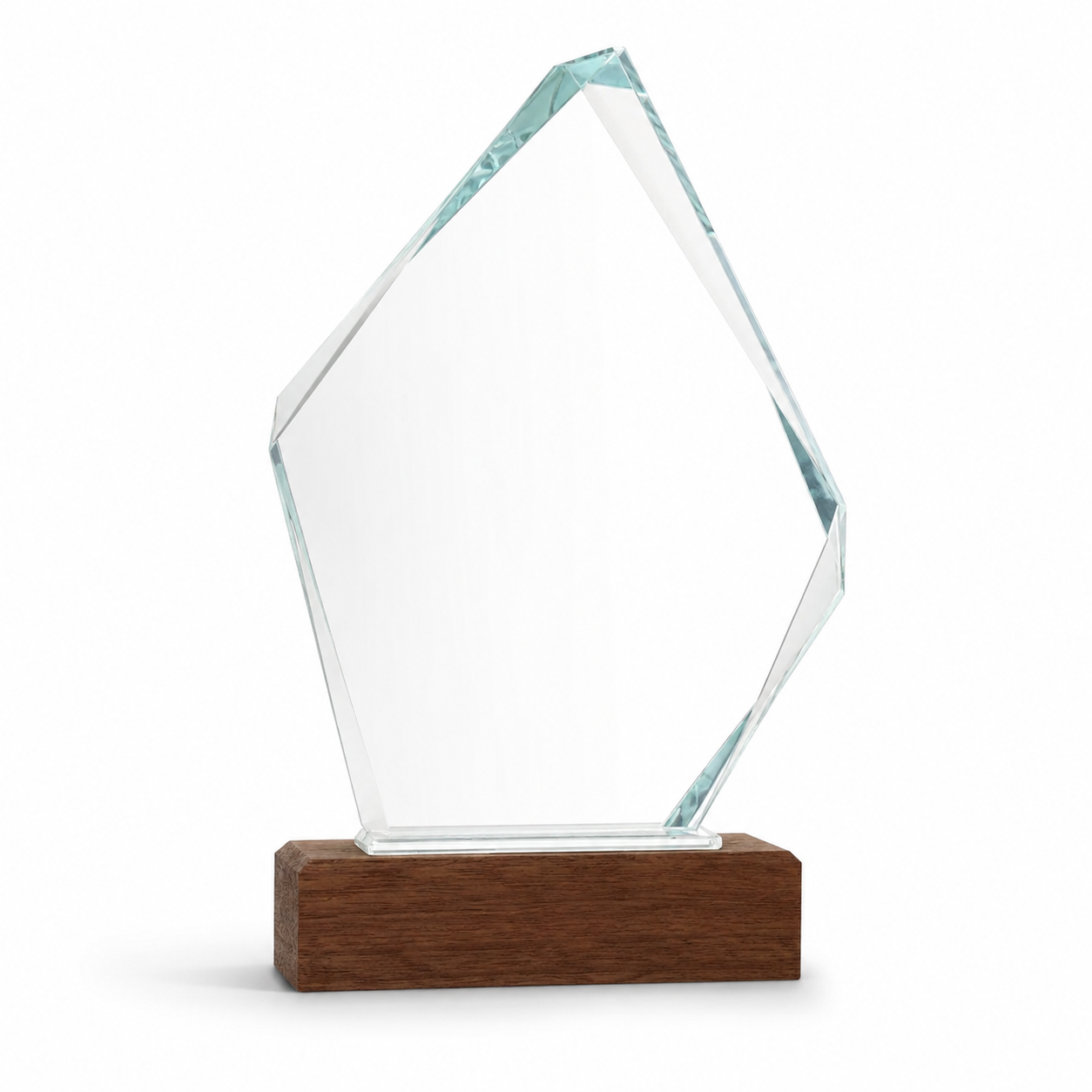 Personalized Rhombus Crystal Trophy