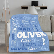 Personalized Name Blanket