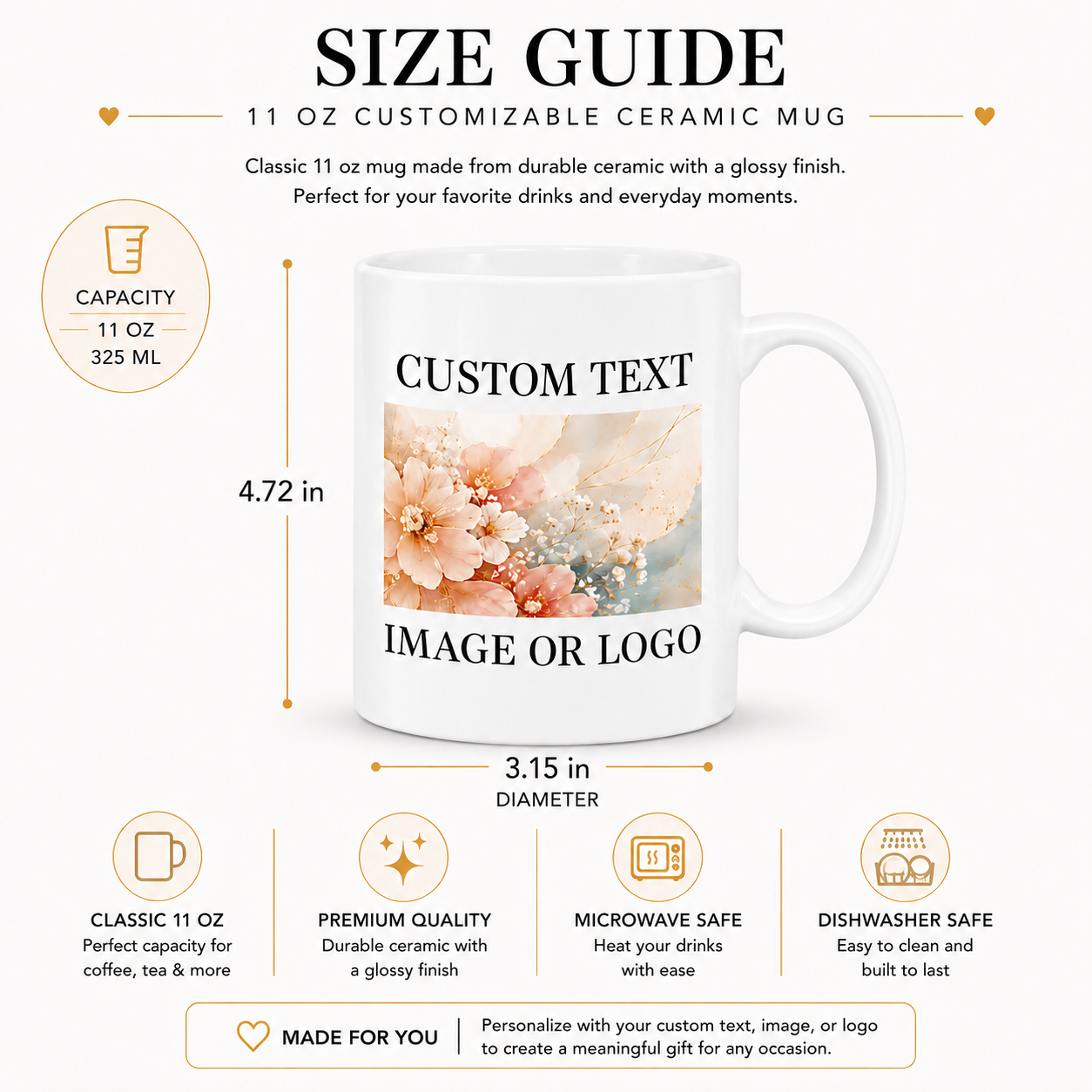 Tasse à café personnalisée