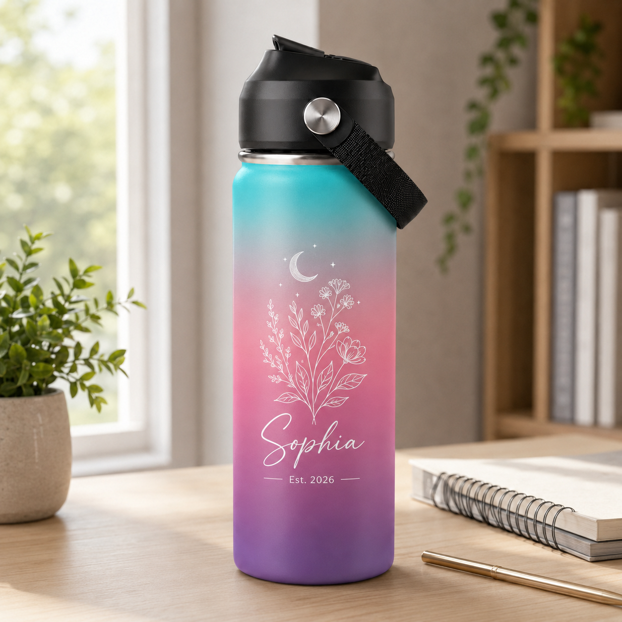 Gobelet personnalisé en acier inoxydable de 530 ml