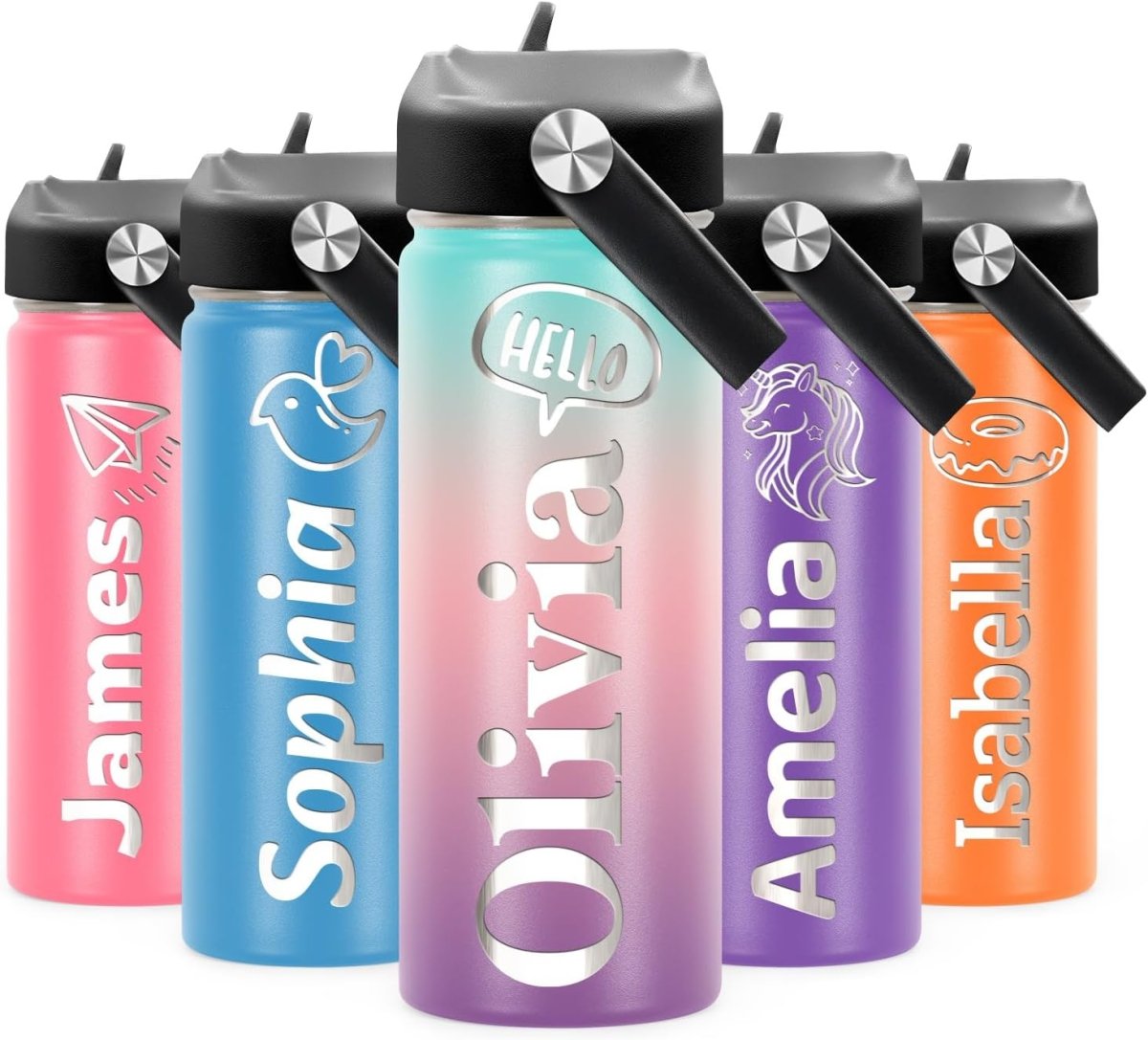Personalized 18oz Stainless Steel Tumbler - Giftula