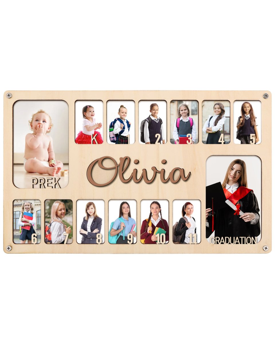 Personalized Growth Photo Frame - Giftula