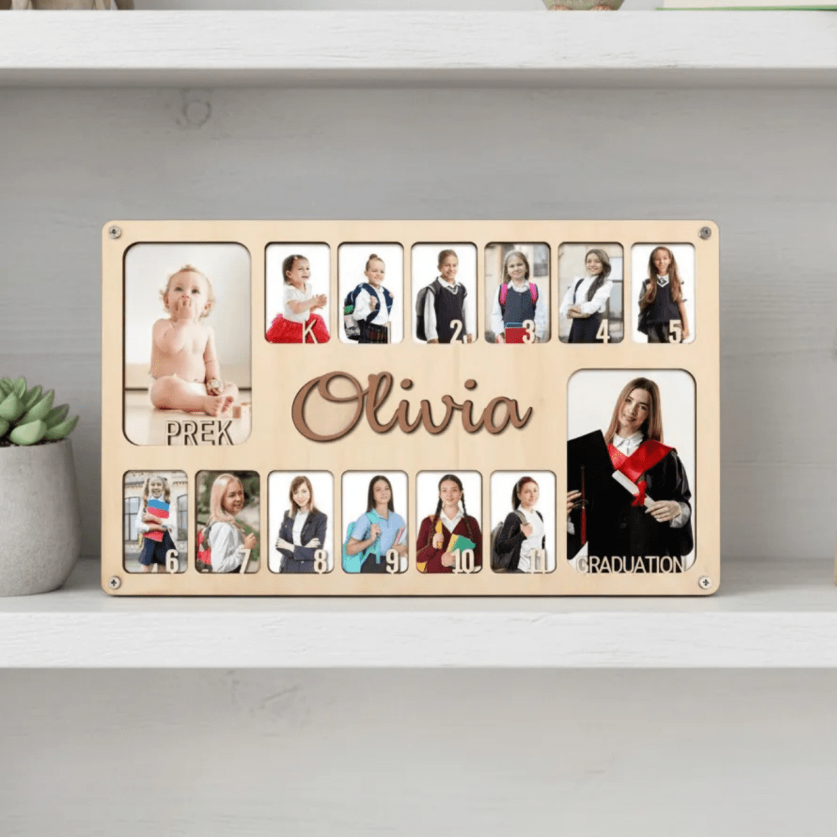 Personalized Growth Photo Frame - Giftula