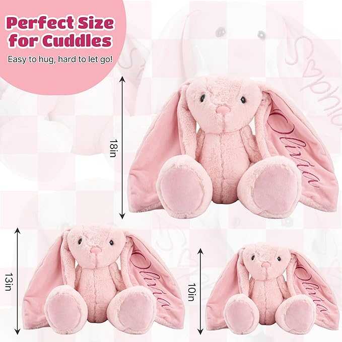 Personalized Plush Bunny - Giftula