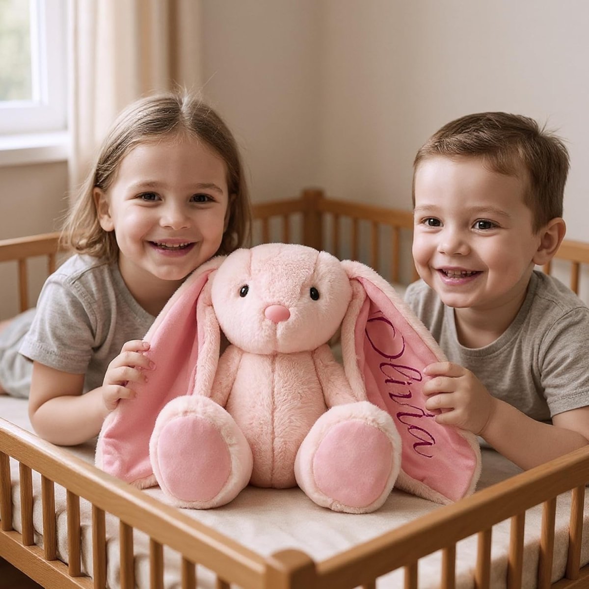 Personalized Plush Bunny - Giftula