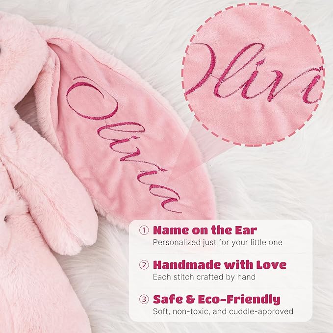 Personalized Plush Bunny - Giftula