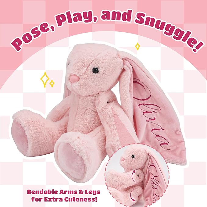 Personalized Plush Bunny - Giftula