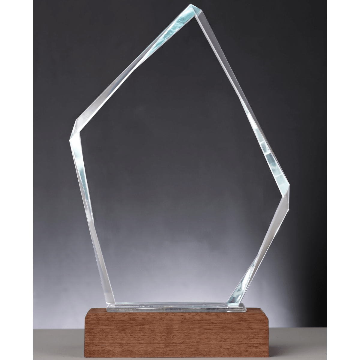 Personalized Rhombus Crystal Trophy - Giftula